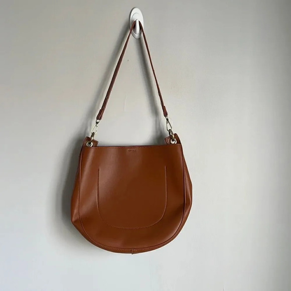 NWOT Anthropologie Hobo Triple 7 Modern Moon Shoulder Bag - Picture 3 of 7